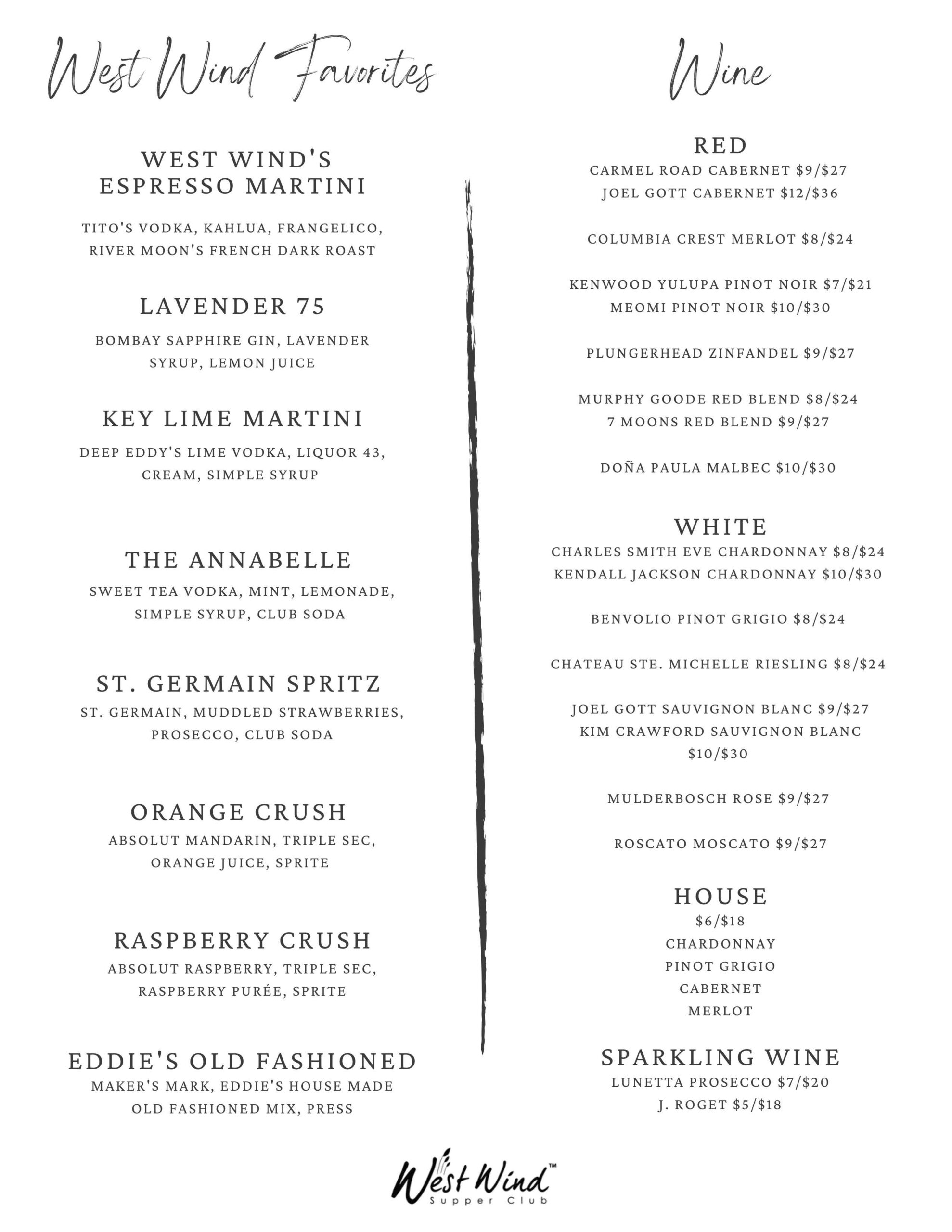 drink-menu-the-west-wind-supper-club-restaurant-and-banquet-hall